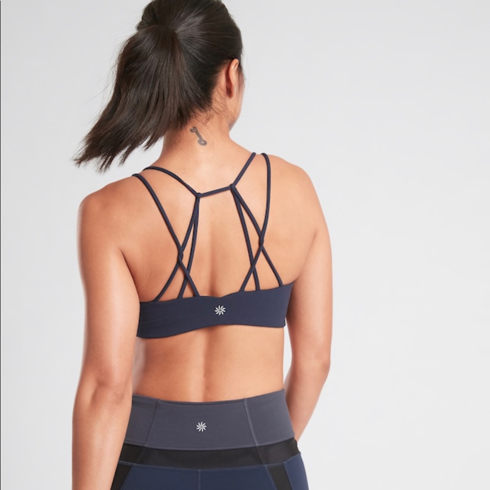 Athleta Navy Sports Bra